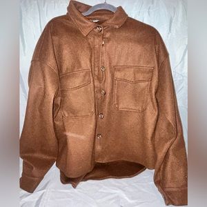 Brown Shacket